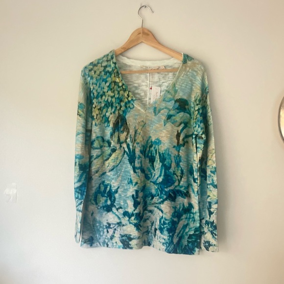 Soft Surroundings V-Neck Long Sleeve Sweater - Picture 5 of 13